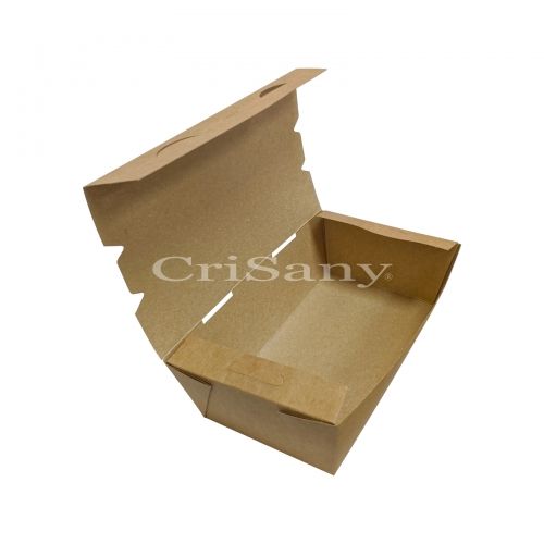 Кутия  картонена за храна каф.980 мл /25бр./5680