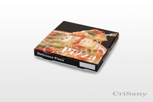 кутия за пица с надпис