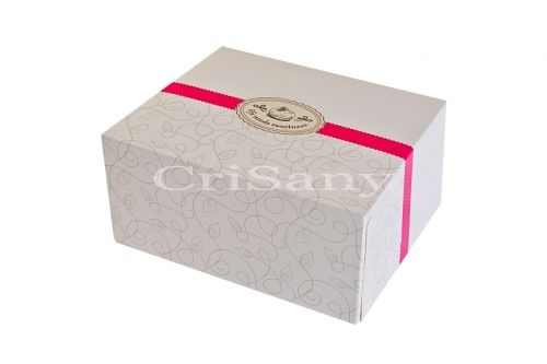 Кутия за торта 4 парчета -LNS/25бр.3322