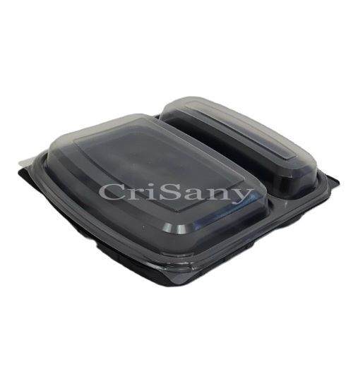 Кутия черна с прозр. к-к 2 отдел. х 6 к./50 бр./