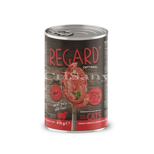 REGARD OPTIMAL- коте 415гр пастет с говеждо 78%