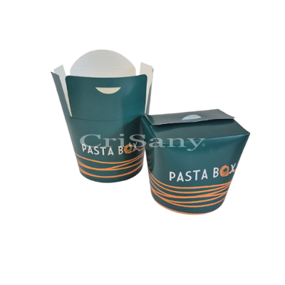 Кутия за кебап/паста 750 мл - цветна /50бр./