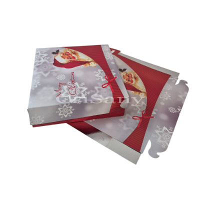 Кутия за торта Коледна 15 парчета - 25 бр.