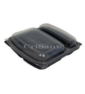 Кутия черна с прозр. к-к 2 отдел. х 6 к./50 бр./