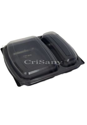 Кутия черна с прозр. к-к 2 отдел. х 6 к./50 бр./