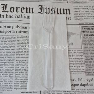 СЕТ вилица + салфетка прозрачен /1 бр./