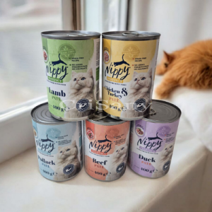 Nippy пастет за котки 400гр. агнешко+говеждо