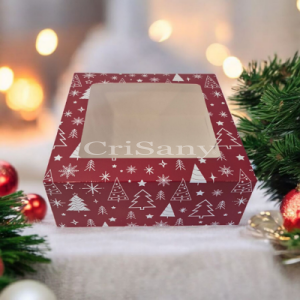 Кутия КОЛЕДА 26/26/10 с прозорец 014422 /20бр./