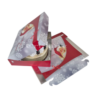 Кутия за торта Коледна 30 парчета - 25 бр.